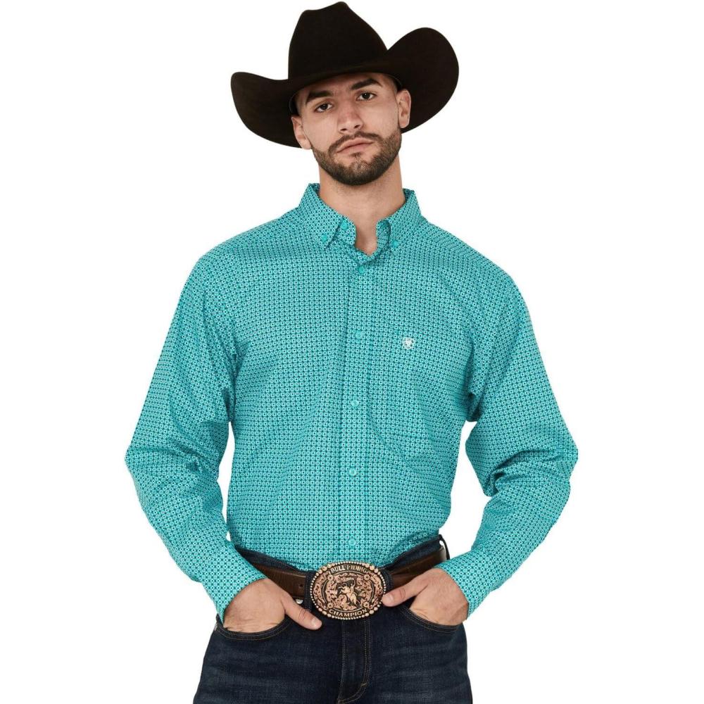 imageAriat Mens Jaylin Classic Fit ShirtTurquoise