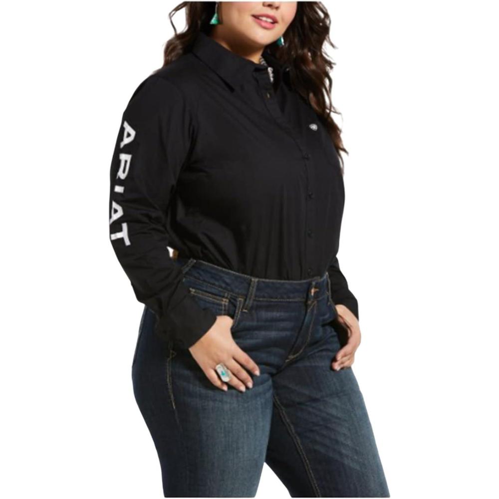 imageAriat Womens Kirby Pro Tawny Port ShirtBlack