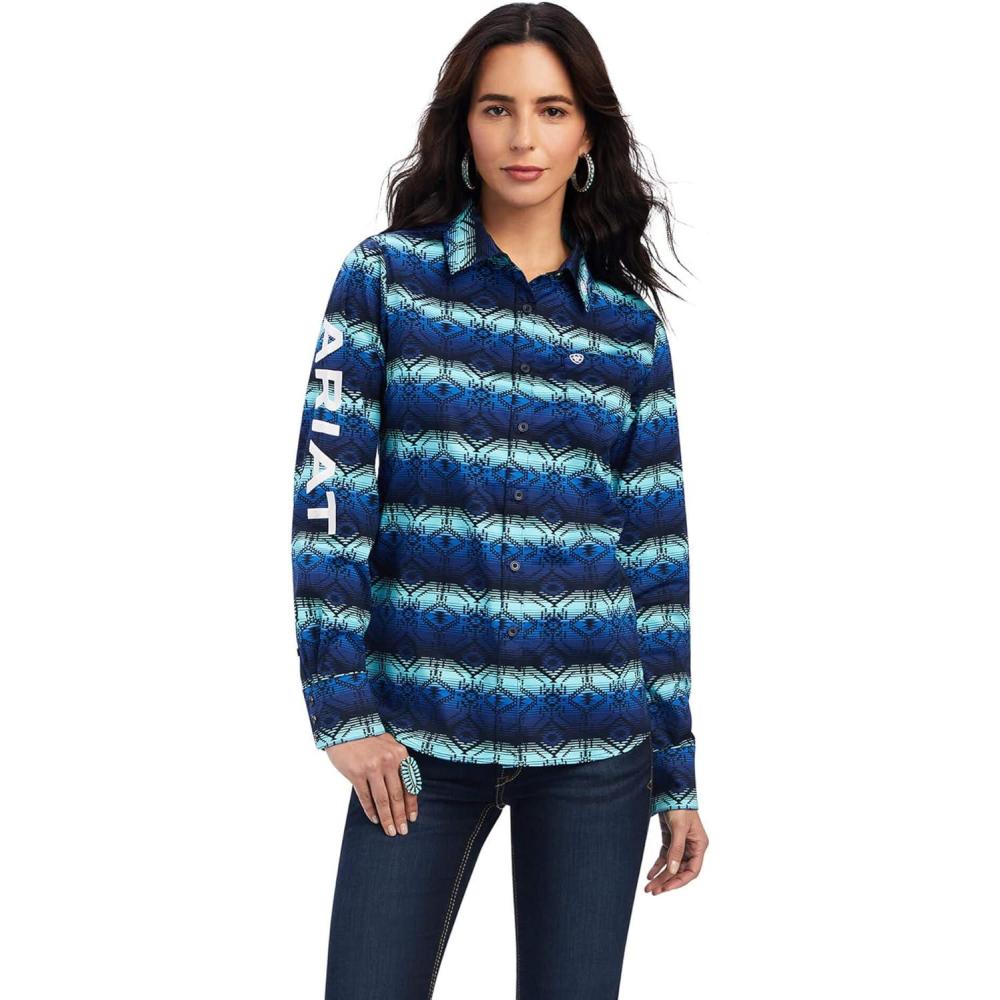 imageAriat Womens Kirby Pro Tawny Port ShirtMaisonprint