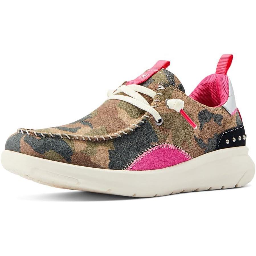 imageAriat Womens Studs Leopard Hilo Casual TurquoiseCasually Camo