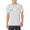 imageARIAT Mens Viva Mexico Independent SMU TShirt Heather Grey Size XXLarge