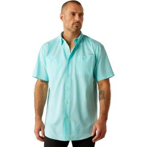 ARIAT 360 Airflow Classic Fit Shirt(Blue Radiance)