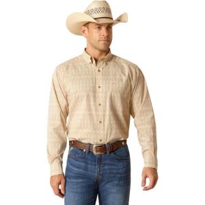 ARIAT 360 Airflow Classic Fit Shirt(Simply Taupe)