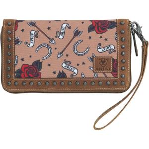 ARIAT Cactus Cruiser Clutch(Brown)