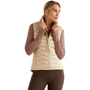 ARIAT Ladies Ideal 3.0 Down Vest(Iridescent Summer Sand)