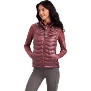 ARIAT Ladies Ideal 3.0 Down Vest(Iridescent Wild Ginger)