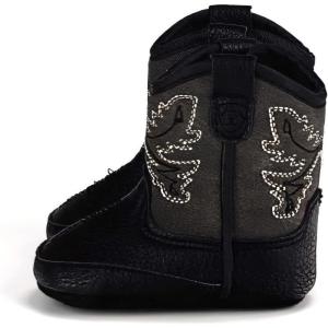 ARIAT Lil’ Stompers Infant Unisex Western Boots(Black (Everlite))