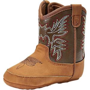 ARIAT Lil’ Stompers Infant Unisex Western Boots(Medium Brown (Durango))