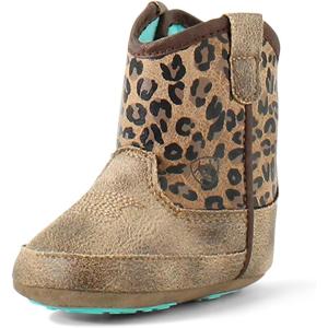 ARIAT Lil’ Stompers Infant Unisex Western Boots(Tan/Brown (Savannah))