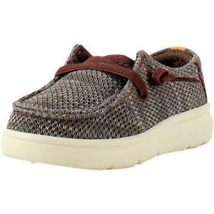 ARIAT Lil’ Stompers Toddler Unisex Hilo Casual Shoes(Brown (Aztec))