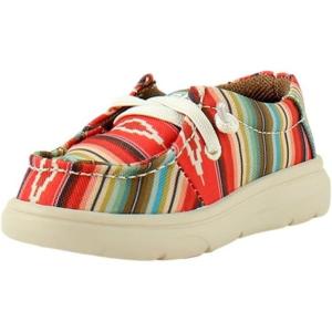 ARIAT Lil’ Stompers Toddler Unisex Hilo Casual Shoes(Multicolored (Serape))