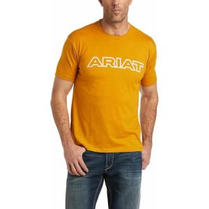 ARIAT Men’s Buckaroo T-Shirt, Buckhorn(Buckhorn Heather)