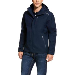 ARIAT Men’s Coastal Waterproof Jacket(Navy)