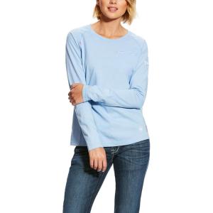 ARIAT Mens Fr Air Crew T-Shirt(Cerulean Sea)