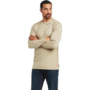 ARIAT Mens Fr Baselayer T-Shirt(Khaki)