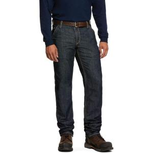 ARIAT Men’s Fr M4 Relaxed Stretch Duralight Workhorse Stackable Straight Leg Jean(Rinse)