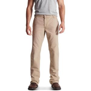 ARIAT Mens Fr M4 Relaxed Workhorse Boot Cut Pant(Khaki)