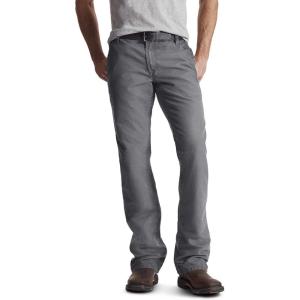 ARIAT Mens Fr M4 Relaxed Workhorse Boot Cut Pant(Medium Gray)