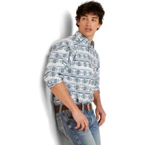 ARIAT Men’s Garith Classic Fit Shirt(White)