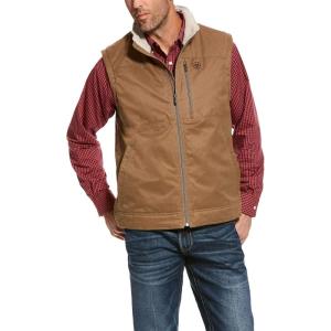 ARIAT Men’s Grizzly Canvas Vest(Cub)