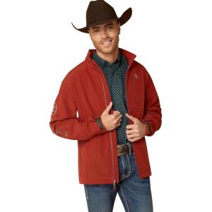ARIAT Men’s Logo 2.0 Softshell Jacket(Koa Wood)