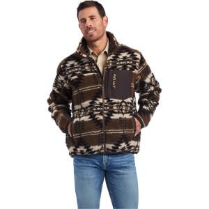 ARIAT Men’s Mammoth Sweater, Carafe Southwest(Carafe Southwest)