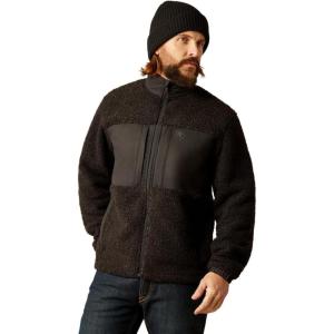 ARIAT Men’s Odessa Sherpa Jacket(Black)