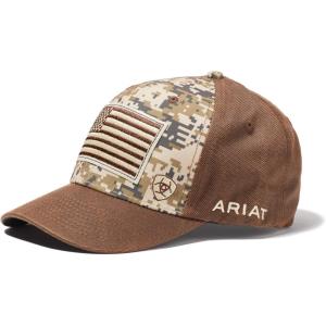 ARIAT Men’s Patriot Fabric Back Cap, Multi/Color, One Size