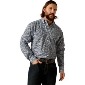 ARIAT Men’s Pro Series Classic Fit Shirt(Grey)