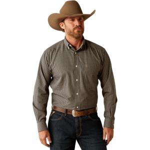 ARIAT Men’s Pro Series Classic Fit Shirt(Navy)