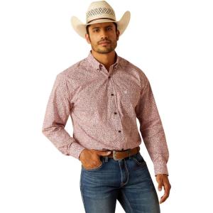 ARIAT Men’s Pro Series Classic Fit Shirt(Syrah)