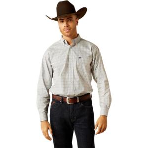 ARIAT Men’s Pro Series Classic Fit Shirt(White)
