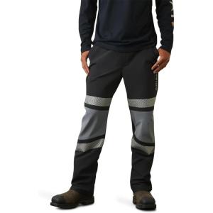 ARIAT Men’s Rebar Durastretch Pull-on Straight Pant(Black)