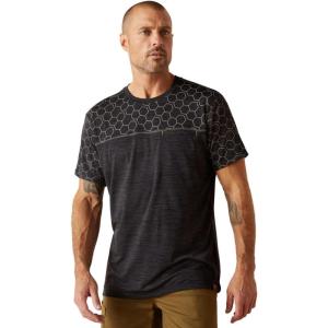 ARIAT Mens Rebar Evolution Reflective T-Shirt(Black)