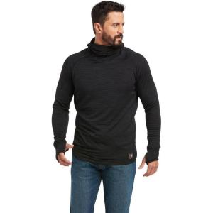 ARIAT Men’s Rebar Gridwork Balaclava Baselayer(Black)