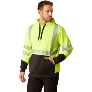 ARIAT Men’s Rebar Hi-vis Hoodie(Hi-vis Yellow)