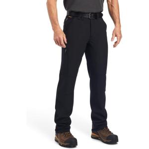 ARIAT Men’s Rebar M5 Durastretch Dritek Softshell Straight Pant(Black)