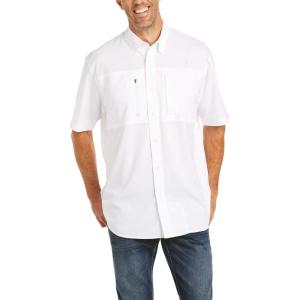 ARIAT Men’s Venttek Newsboy Blue Shirt Blue(White)