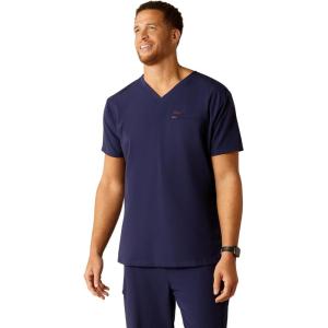 ARIAT Men’s Whitman Two Pocket Scrub Top(Navy)