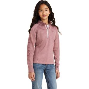 ARIAT Unisex TEK Team 1/2 Zip Sweatshirt(Nostalgia Rose)