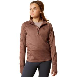 ARIAT Unisex TEK Team 1/2 Zip Sweatshirt(Twilight Mauve)