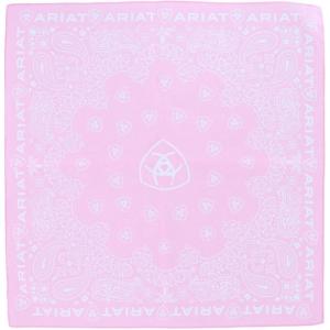 ARIAT Western Cotton Bandana(Pink)