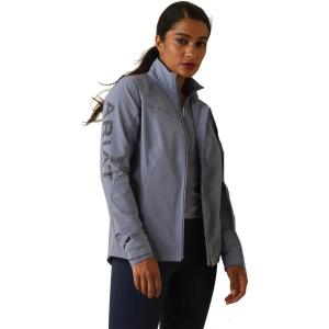 ARIAT Womens Classic Team Softshell Brand Jacket(Dusky Granite)