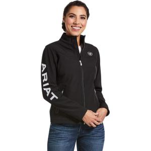 ARIAT Womens Classic Team Usa/Mex Softshell Jacket(Black)