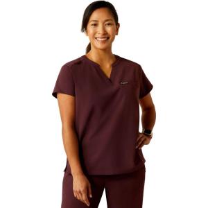 ARIAT Women’s Eliza Scrub Top(Winetasting)