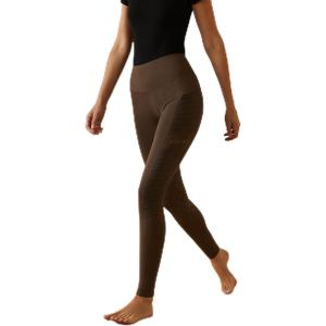 ARIAT Women’s Eos Moto Knee Patch Tight(Banyan Bark)