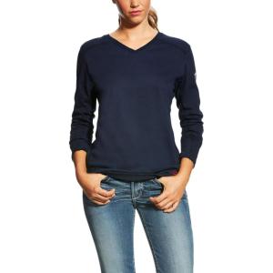 ARIAT Womens Fr Ac Top(Navy)