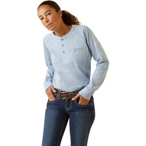 ARIAT Women’s Fr Air Henley(Colony Blue Space Dye Heather)