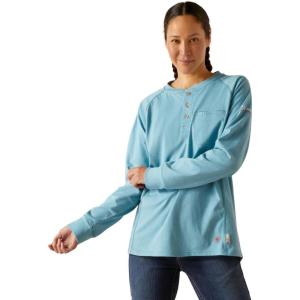 ARIAT Women’s Fr Air Henley(Norse Blue Space Dye)