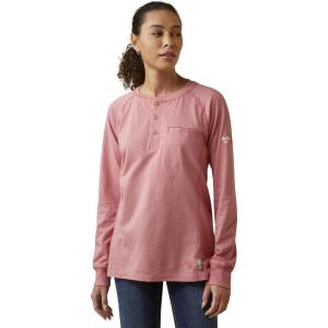 ARIAT Women’s Fr Air Henley(Sun Kissed Coral)